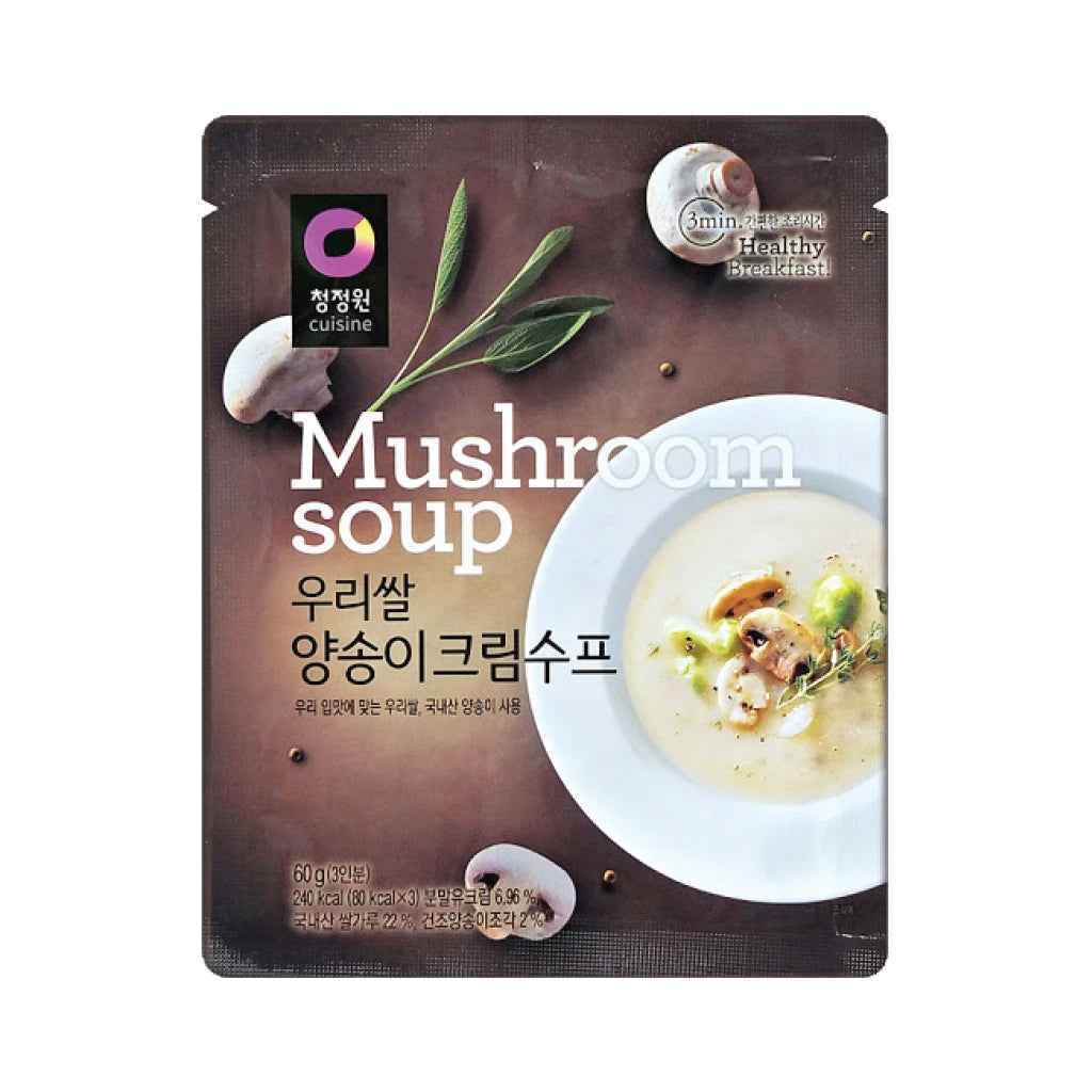 Chungjungone Instant Mushroom Soup 60g